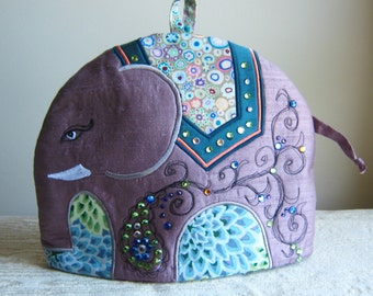 Schnittmuster PDF für Elephant Tea Cosy/Cozy. Herunterladbares digitales Muster - Machen Sie Ihr eigenes! 50x60cm Stickdatei. Anfänger