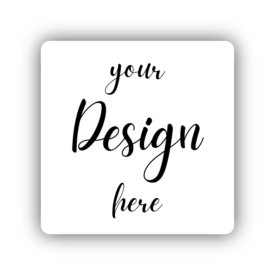 Square Frame Sticker Custom Square Stickers | Design Your Own | 24 Labels 2.5