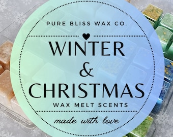 Christmas Wax Melts: Strong Scented Holiday Wax Tarts