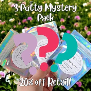 MYSTERY 3 PACK Scented Diamond Painting Putty - Diamond Dotter Putty, Fast Shipping!