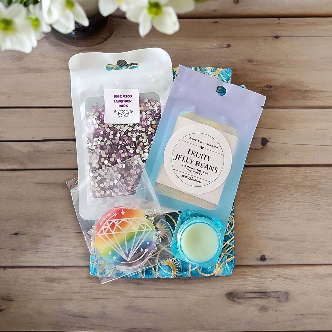 Rainbow Diamond Bundle, Diamond Painting Wax and Putty, Coverminder and ...