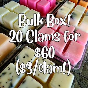 20 Soy Wax Melts: Strong Scented Tarts, Home Fragrance Gift Set
