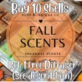 Strong Scented Fall Soy Wax Melts: Pumpkin Spice, Autumn Scents