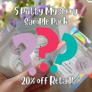Mystery SAMPLE SIZE Scented Diamond Painting Putty - Putty for Multiplacer Tips, Diamond Painting Wax Alternative, Instructions in Pictures
