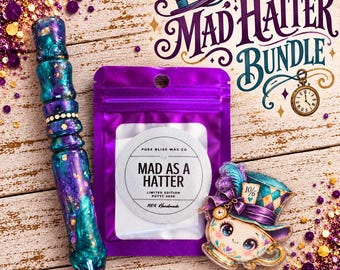 Mad Hatter Bundle | Mad as a Hatter Putty and Mad Hattie Coverminder | Wonderland Diamond Painting Set