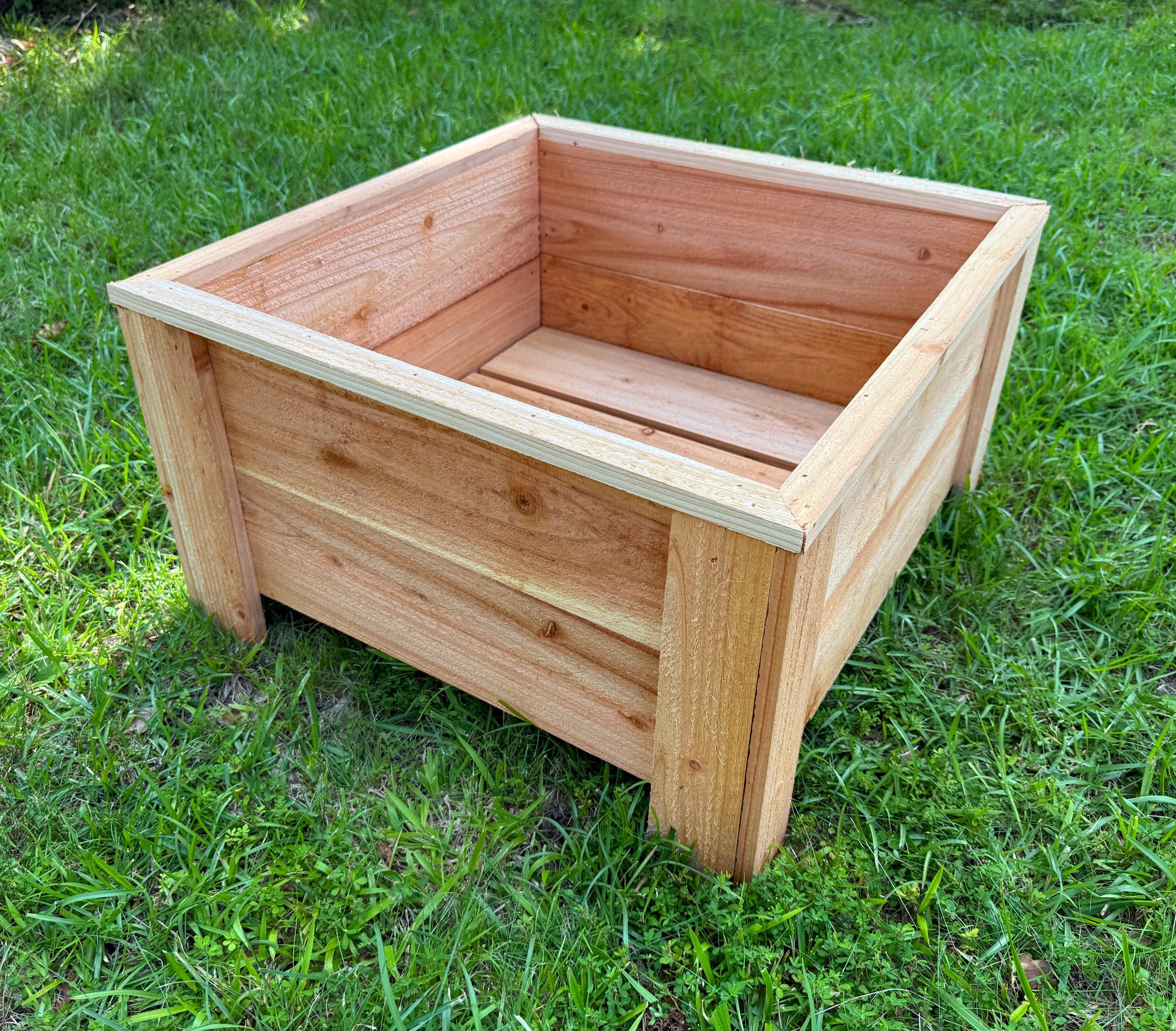 Large Wooden Planters - Etsy