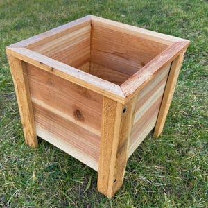 Raised Cedar Planter Box