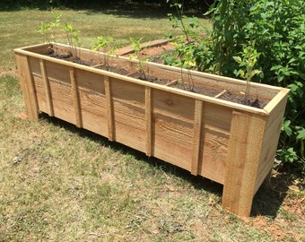 Raised Cedar Planter Box - Tomato Version! (DIY plans)