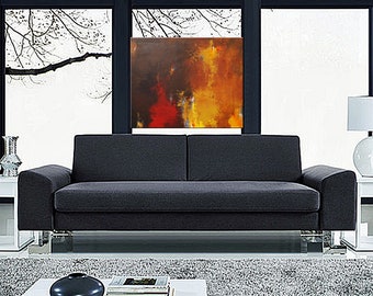 Hand Made, Unique, Modern Wall Art Abstract, Painting on Canvas, Calm, 20"x16" Wall Art, Acrylic, Mixed Media, Modernart, Fine Art!!!