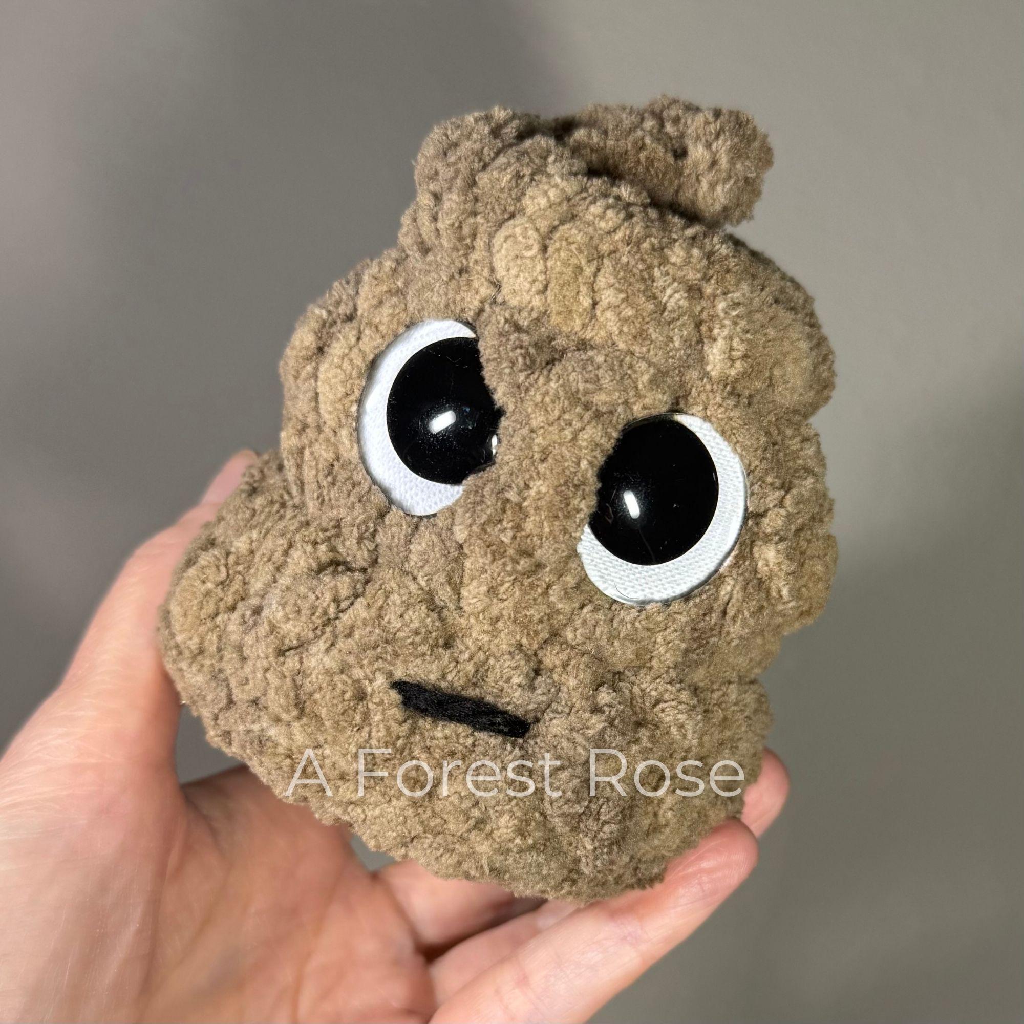 CROCHET PATTERN | Poop Plush Amigurumi | Funny Toilet Humor | Instant ...