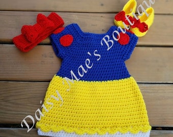Crochet Princess Baby Costume