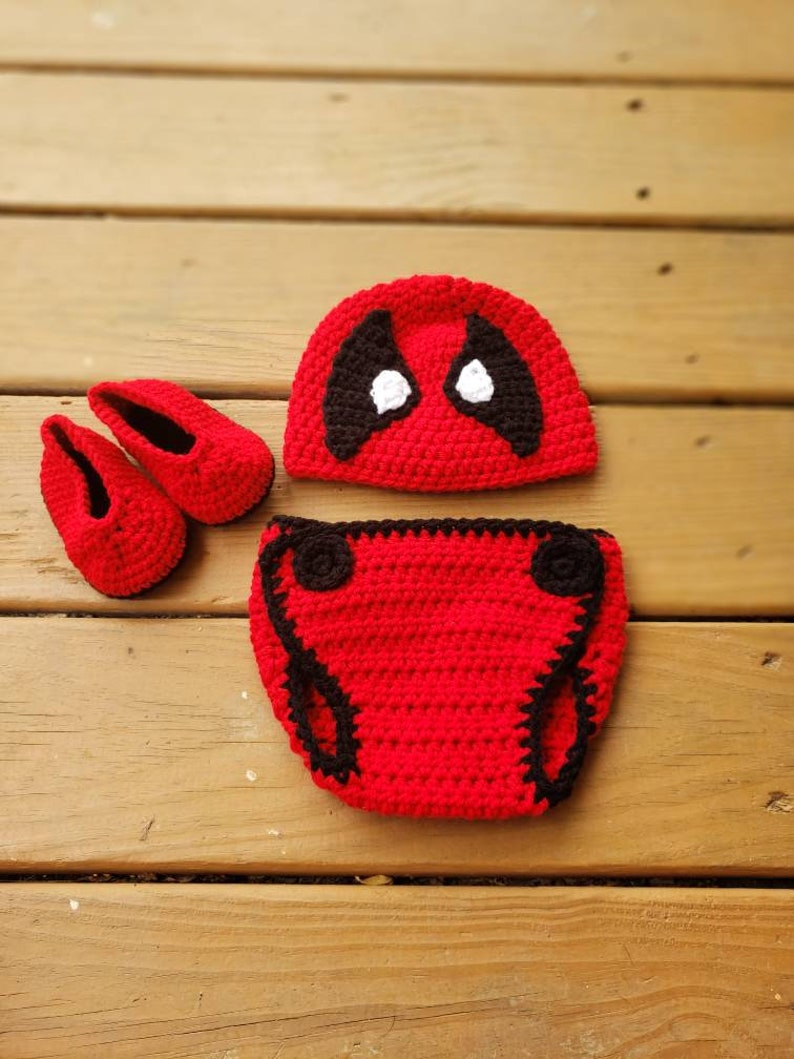 Crochet Deadpool Costume | Etsy