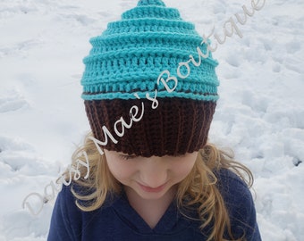 PATTERN ONLY* Crochet Cupcake Beanie