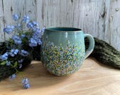 Hand Painted Forget-Me-Not Mug
