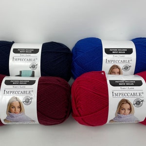Impeccable Acrylic Yarn by Loops & Threads - 4.5 oz Skein