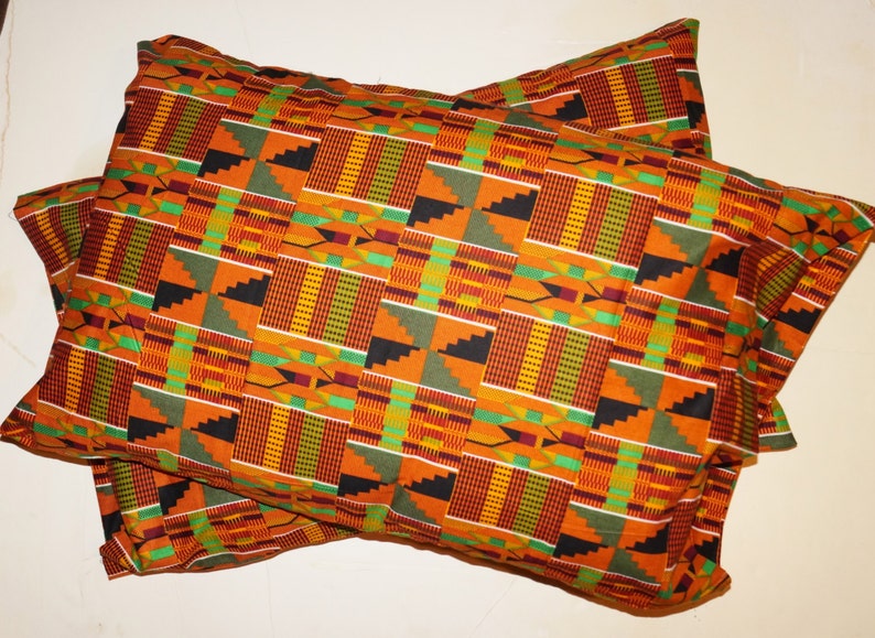 Kente Print Bedding Set