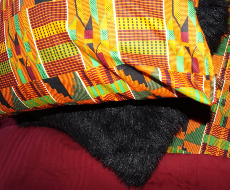 Kente Print Bedding Set
