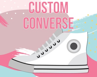 custom converse etsy