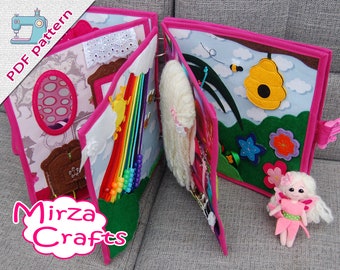 PDF Pattern & tutorial - Quiet book Fairy