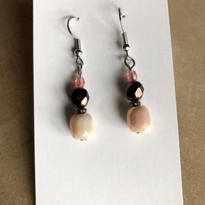 Boho Bead Drop Earrings - Beaded Dangle Earrings - Beaded Earrings - Dangle Earrings