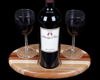 Hardwood Wine Coaster Cutting Board