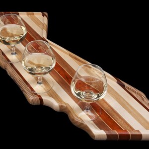 Hardwood Cutting Boards in the Shape of States