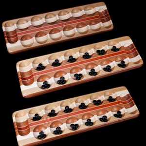Hardwood Mancala Game