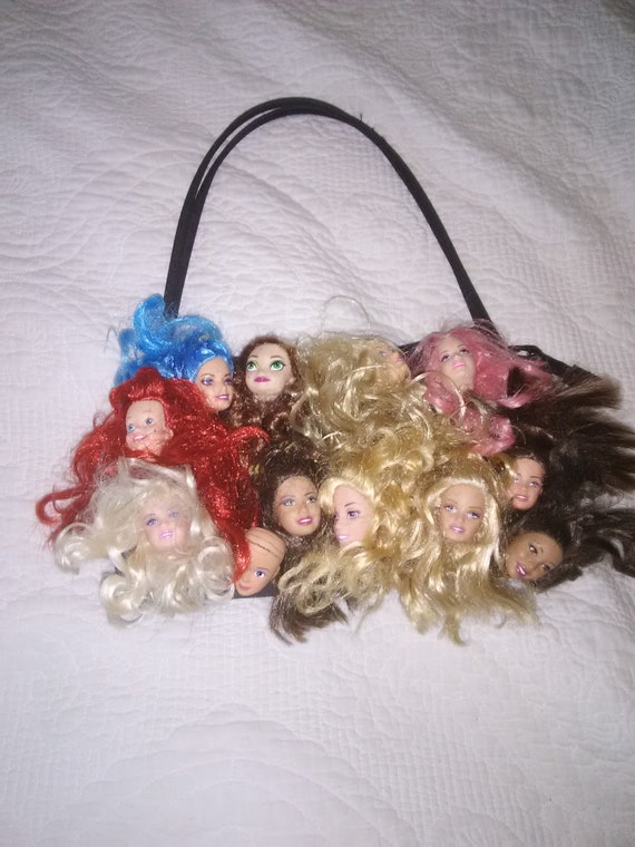 bag of doll heads