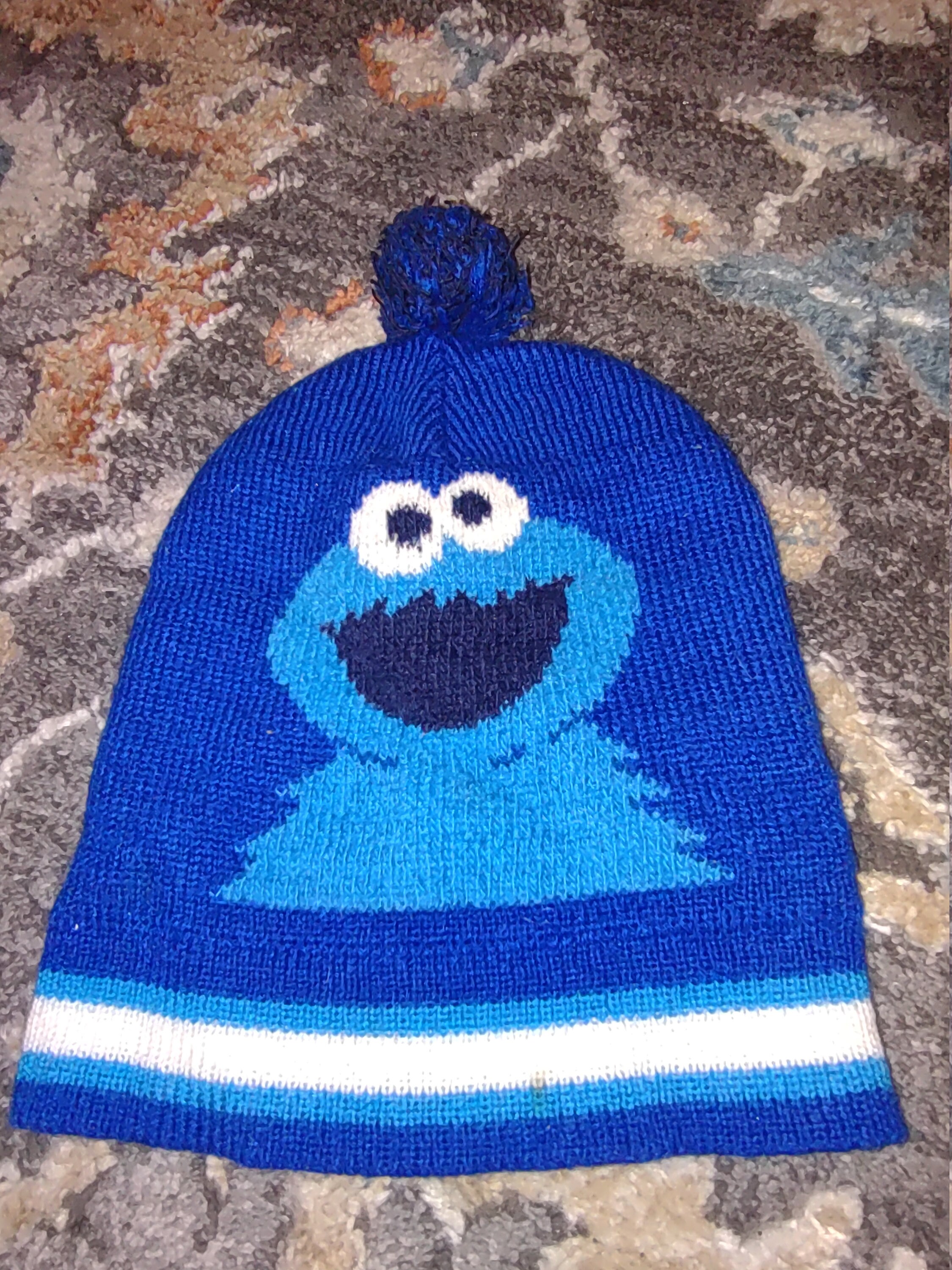 Sesame Street Cookie Monster Hat - Etsy
