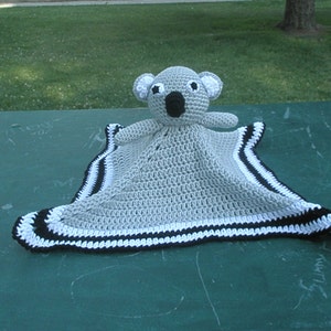 Koala Bear Lovey-Security Blanket  Pattern - Instant download- Pattern only - PDF