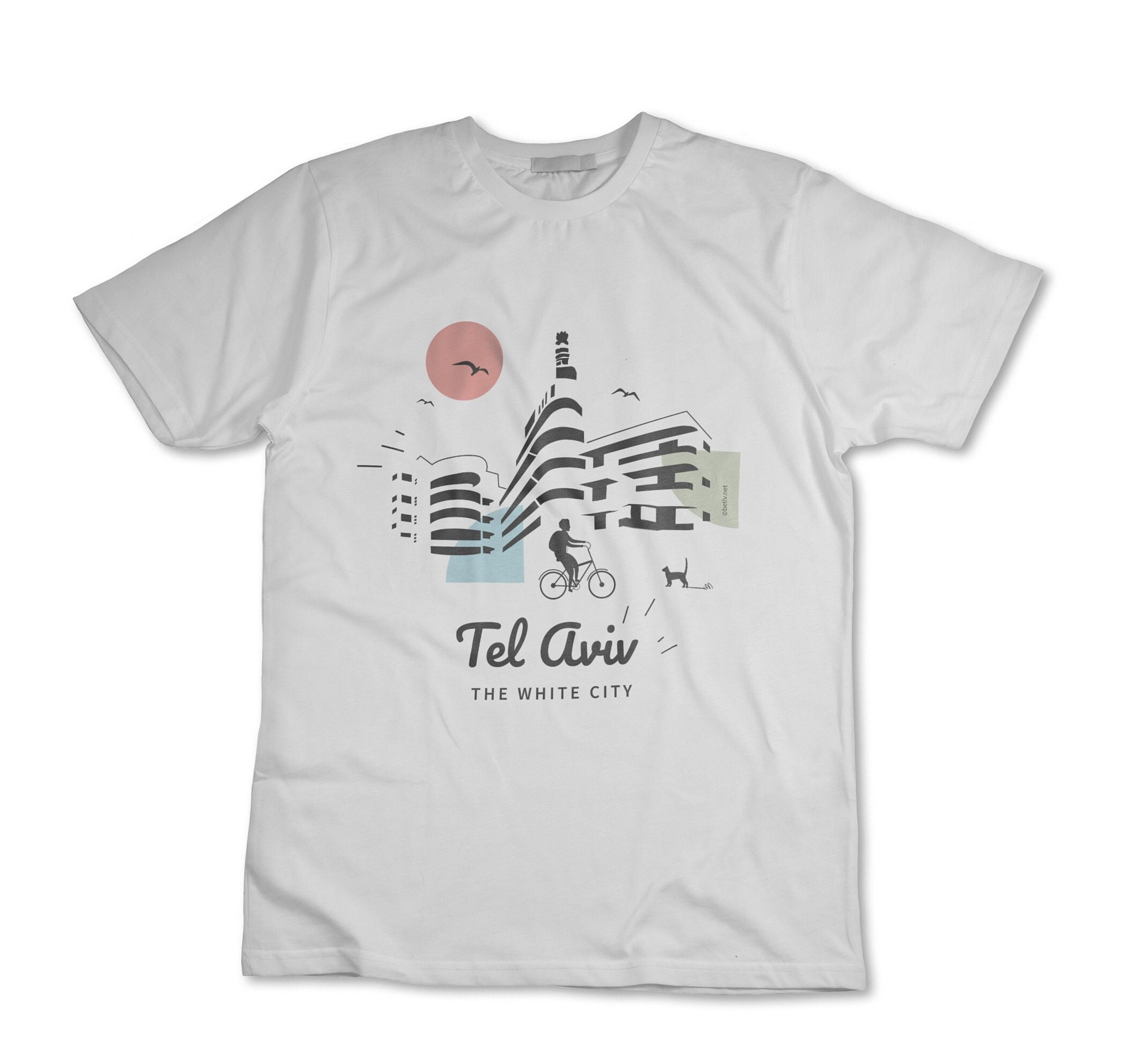 T-shirt Tel Aviv Bauhaus the White City | White | 3 Colors | 2023 