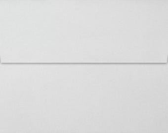 A6 Invitation Envelopes Light Gray Peel & Seal - Set of 10