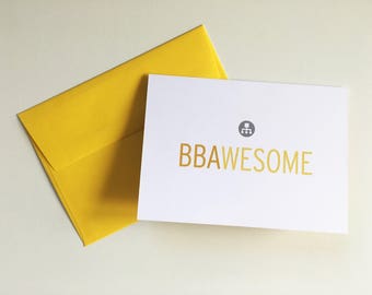 Tarjeta de Licenciatura en Administración de Empresas (BBA)