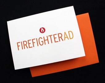 Tarjeta de Bombero