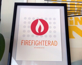 Firefighter Print