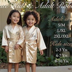 Softest Silky Bridesmaid Robes for Bridal Party in Light Yellow ...