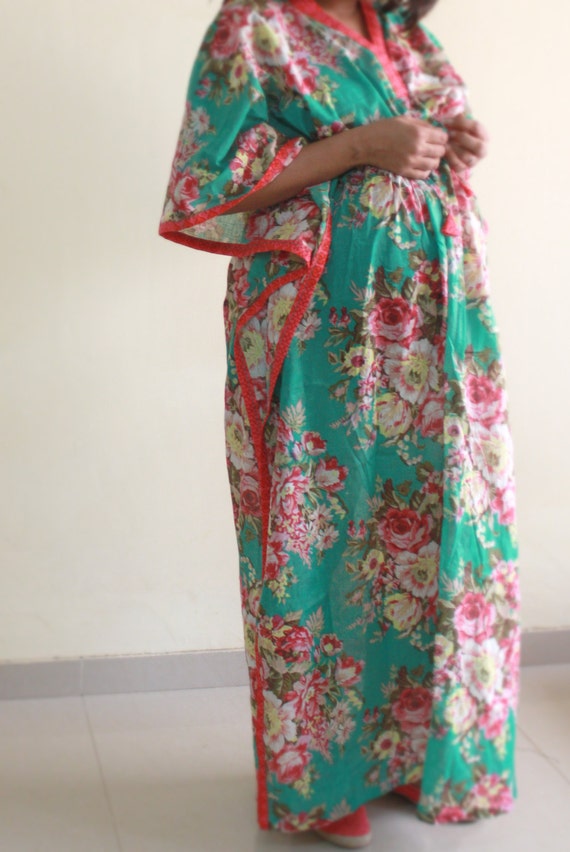 feeding kaftan gown