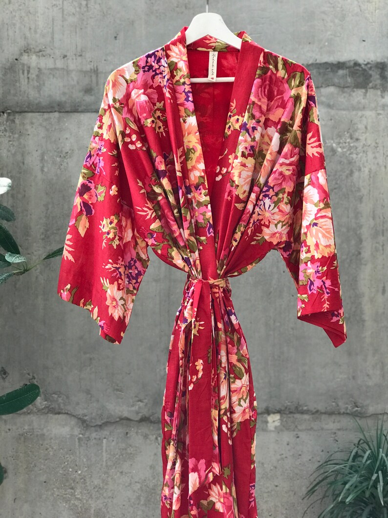 Robe. Long robe for tall women. Fall. Bridesmaid robes. Etsy