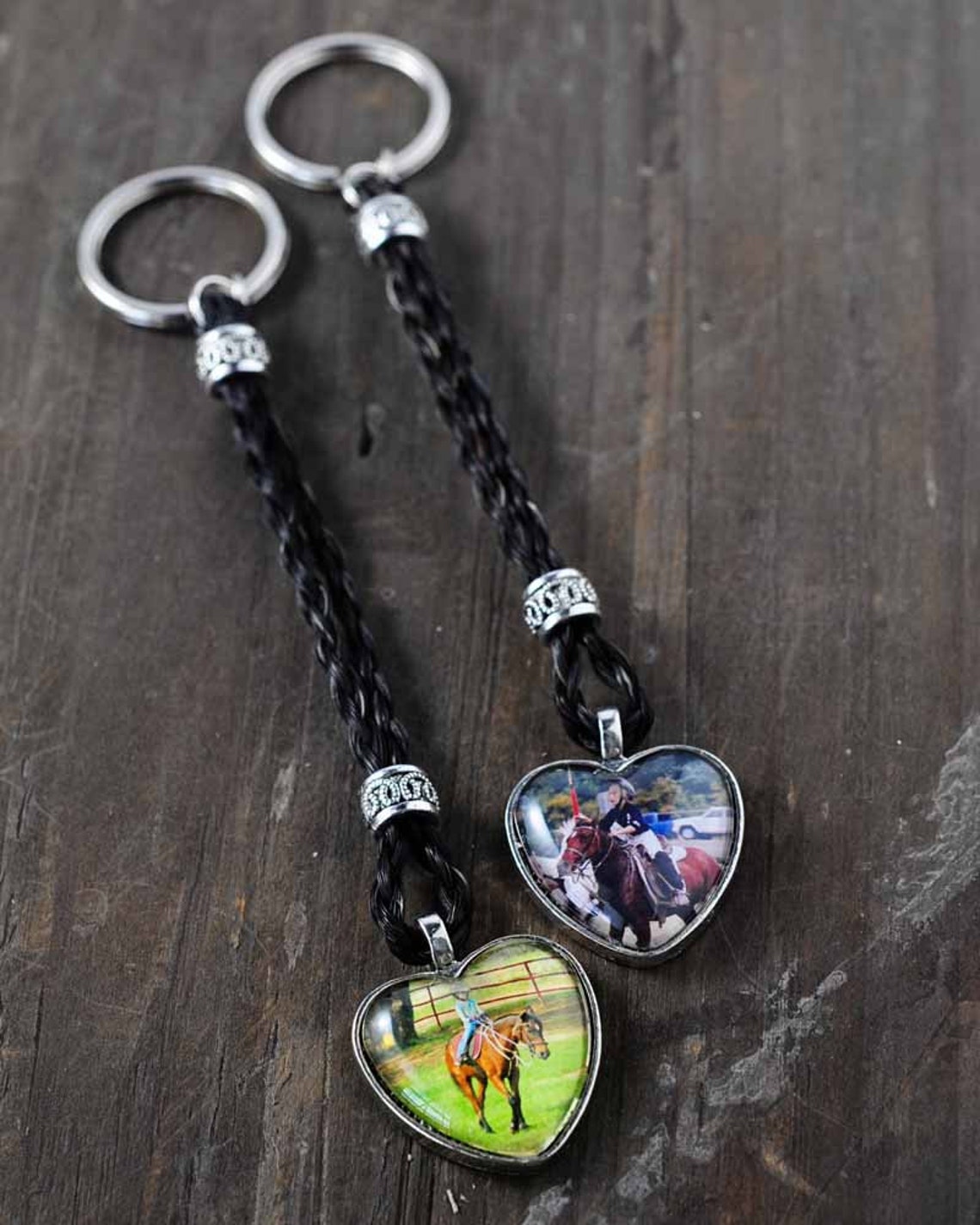 Personalized Horse Hair Key Chain Horse Hair Jewelry Horse Etsy