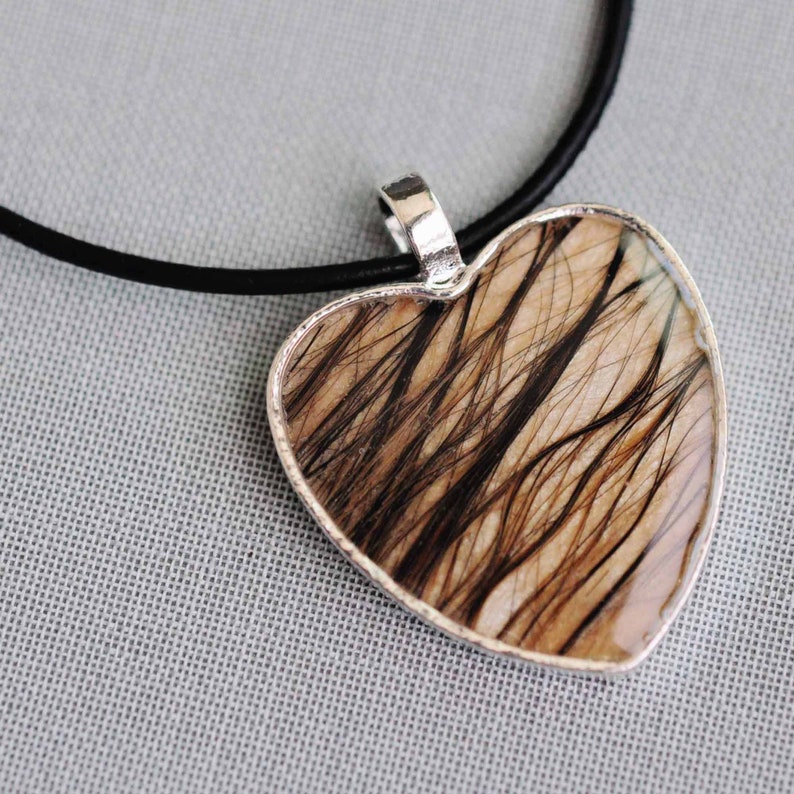 Pet Memorial Necklace Dog Hair Jewelry Pet Lover Gifts Etsy