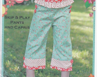 Skip and Play Pants and Capris Made by Cottage Mama Size 6 Months to 10 Years Uncut