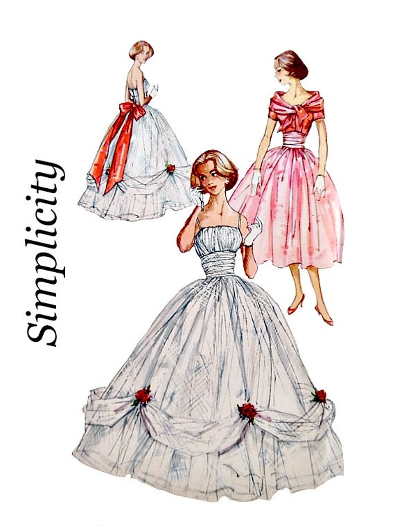 50s Wedding Dress Pattern