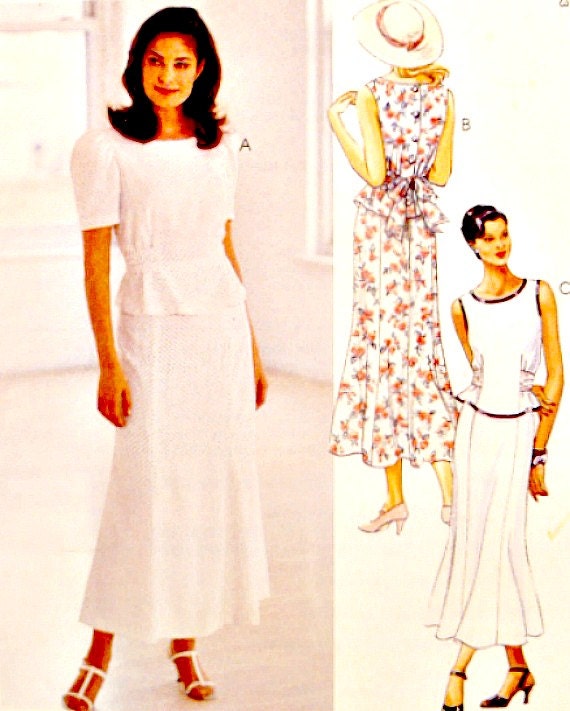 Pants Sizes 12-14-16 UNCUT MW Skirt Top CHOICE McCall Patterns Dress Jacket