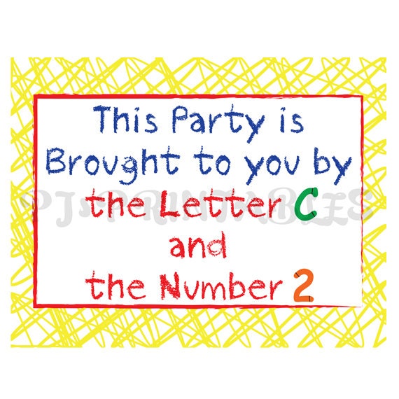 Elmo's World Letter/ Sesame Street Inspired Birthday Sign- Customized Digital File Il_570xn