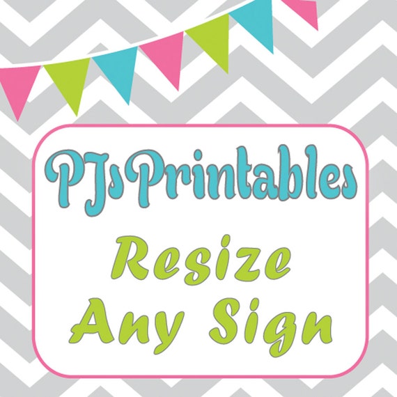 Resize Any Sign Il_570xn