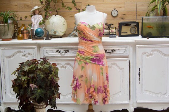 Vintage Silk Dress by Diane Freis