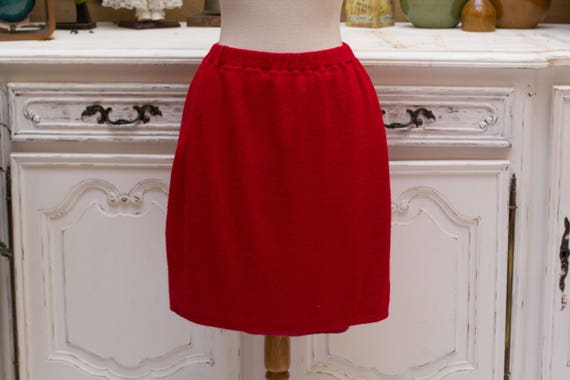 Vintage Mini Red Skirt