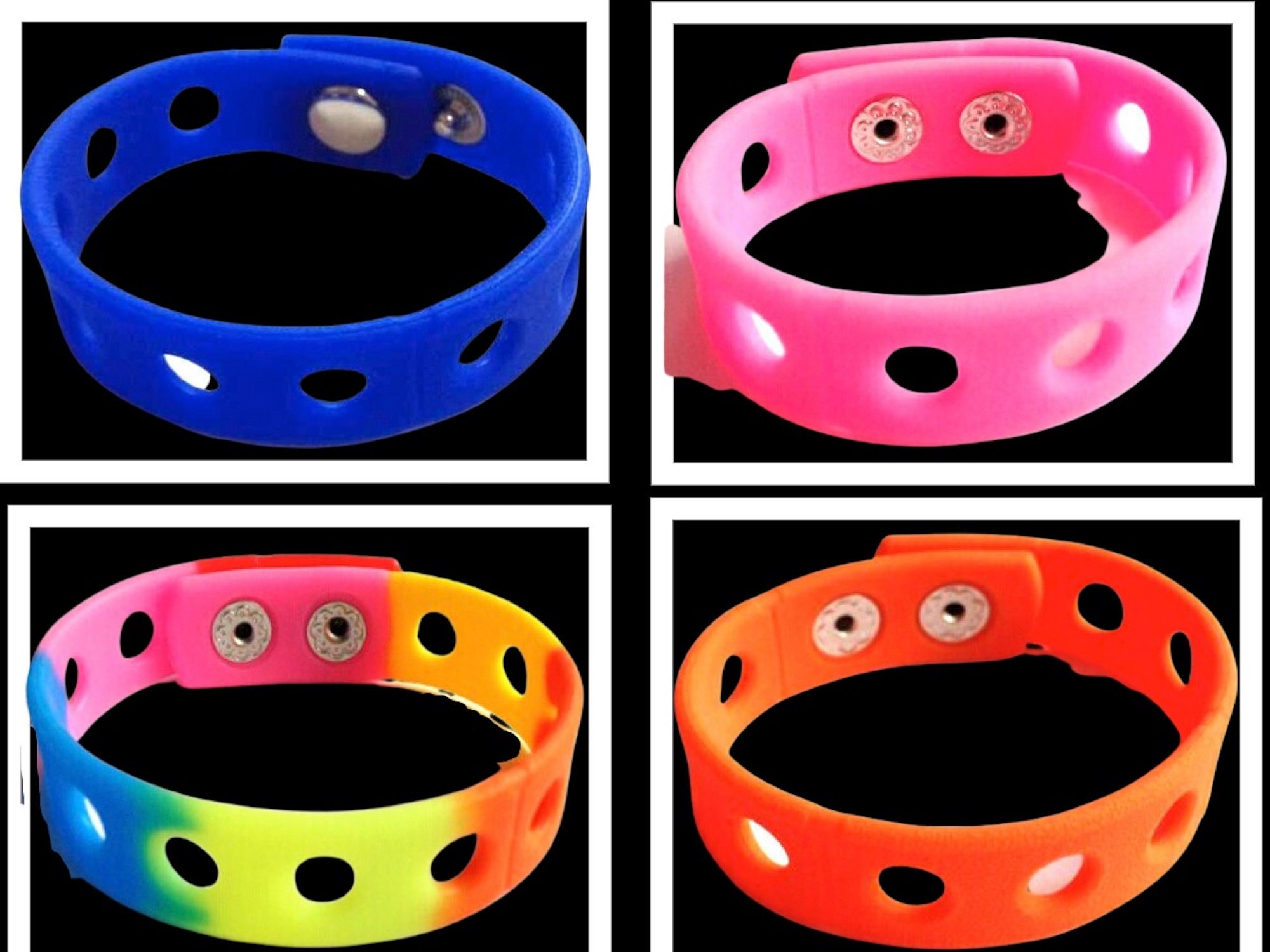 Rubber Bracelet Wristband for Shoe Jibbitz Crocs Charms Etsy
