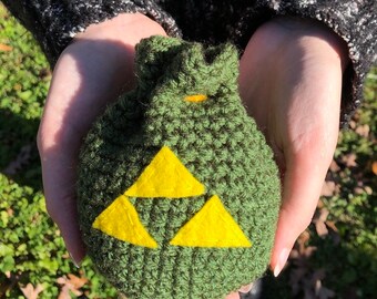 Triforce inspired dice bags