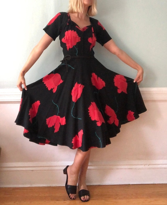 Vintage "Spanish Inspired" Dress Gem